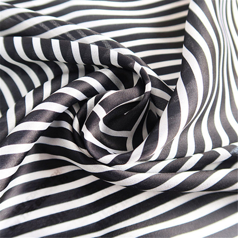 Fashion Simple Stripe Printed Scarf