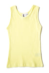 LOUIE Girl's Casual Ribbed Tank Top